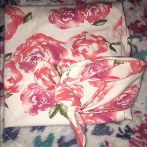 Newborn Swaddle with headband